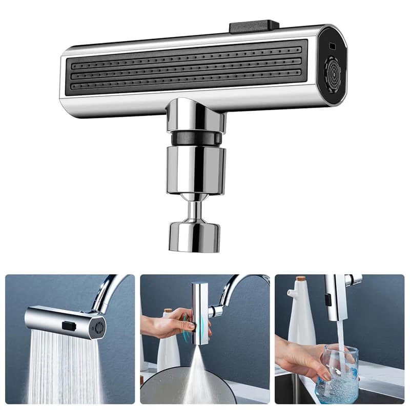 Revolutionize Your Kitchen with the Ultimate Faucet Extension: The Waterfall Outlet Splash-Proof Bubbler 5 214c81d1 b4dd 4d4f 92a7 878e065f047c