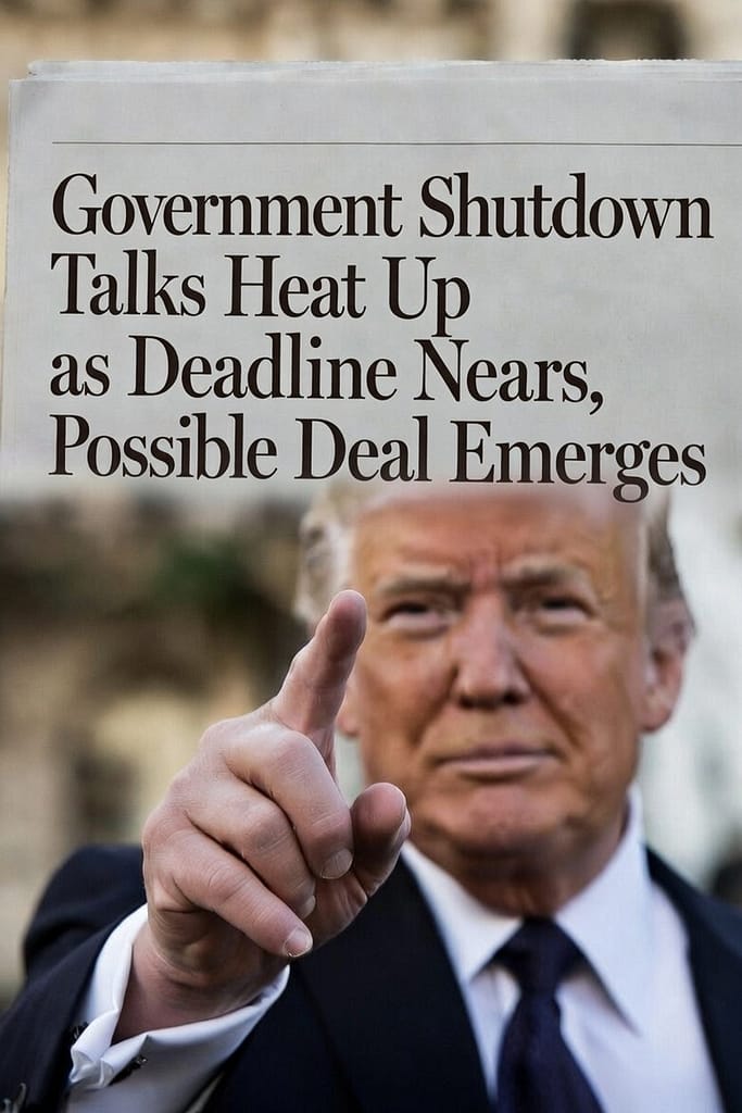 Government Shutdown Talks Heat Up as Deadline Nears, Possible Deal Emerges 2 grok image 6d536692 d466 4821 b599 2f63907615d4