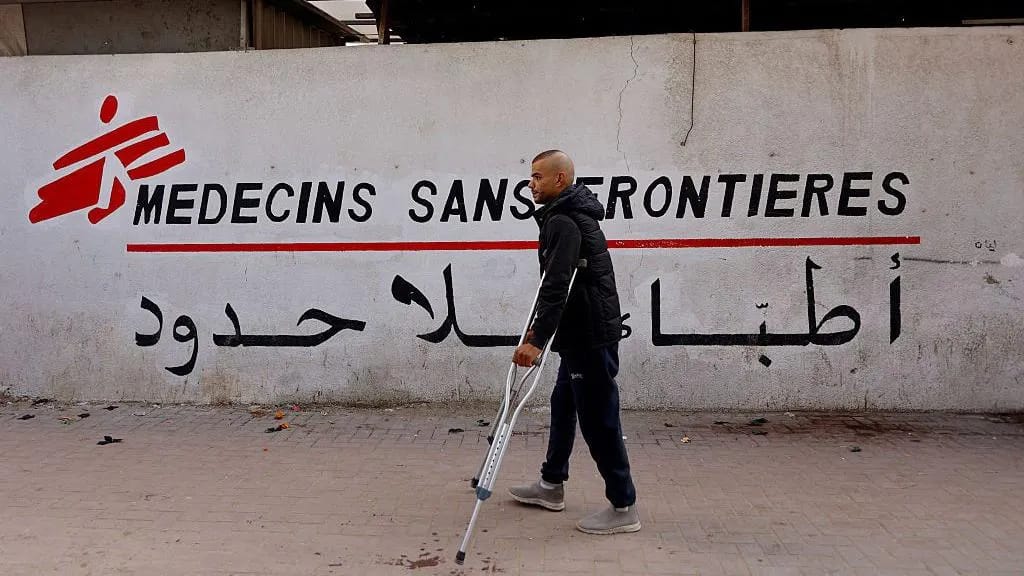 Israel Plans to Prohibit Doctors Without Borders from Operating in Gaza Amid Staff Disclosure Dispute 2 People in Gaza situation
